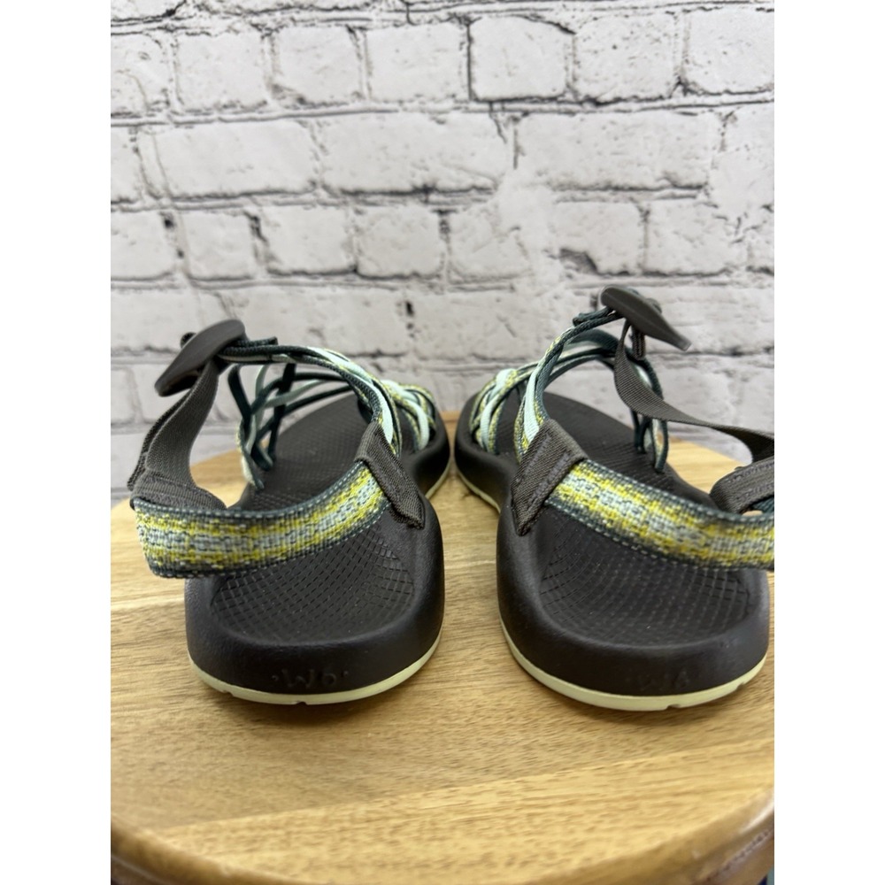 Chaco Strappy ZX3 Yampa‎ Trail Sandals J105060 Women's Size 6 Stardust Green - Picture 2 of 11